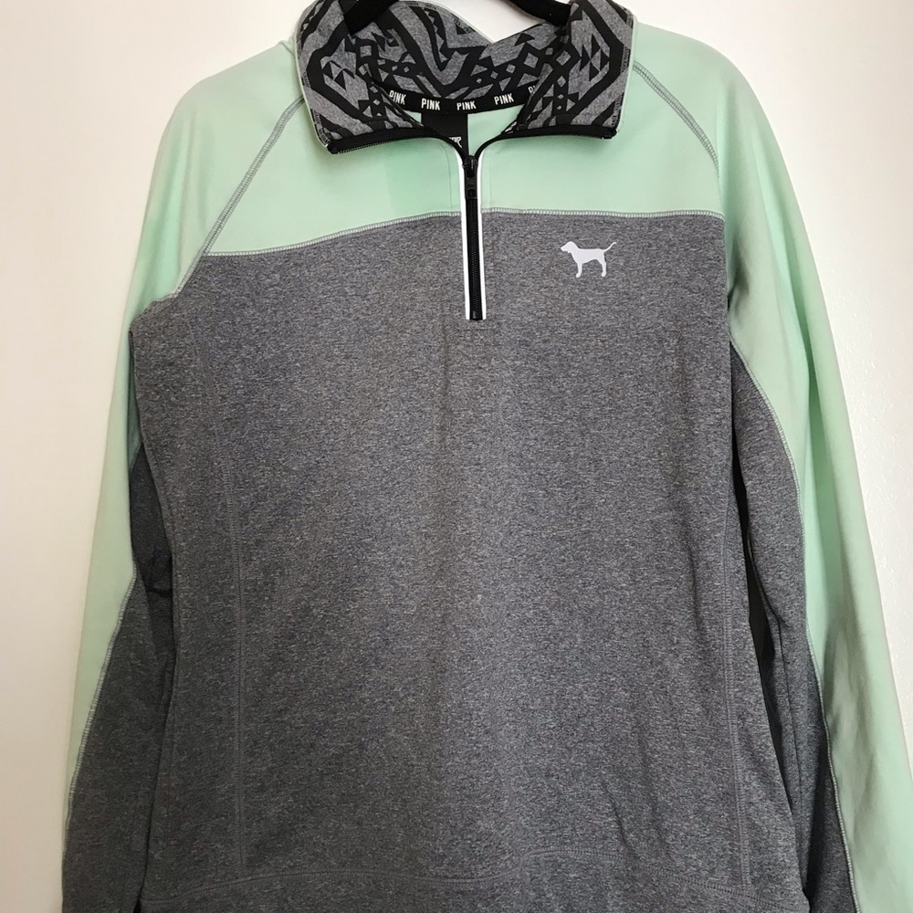 VS Pink Half Zip
